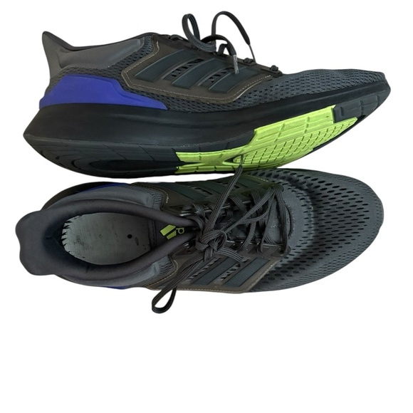 Adidas EQ21 Run Men’s Athletic Shoe Running Sneaker Grey Sz US 12 - Picture 3 of 6